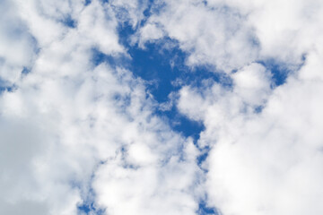 Obraz premium blue sky with clouds