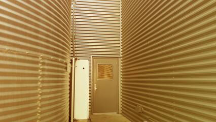 close up of a modern office building