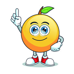 orange icon character