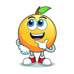 orange icon character