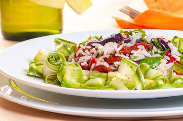 Salada de abobrinha