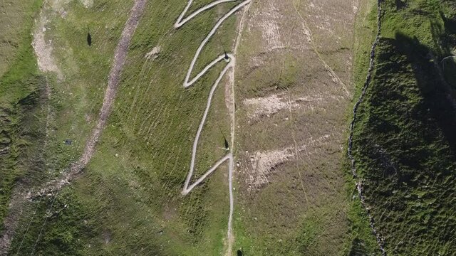 Mountainbikestrecke bei S&ouml;lden