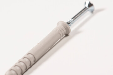 Group of plastic anchors or dowel pin