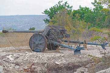 The old German cannon