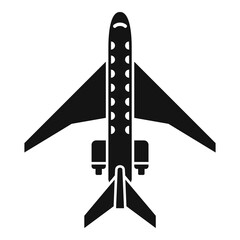 Aircraft repair body icon. Simple illustration of aircraft repair body vector icon for web design isolated on white background