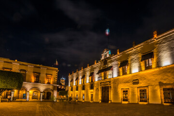 Fototapeta na wymiar Downtown of Queretaro city, México