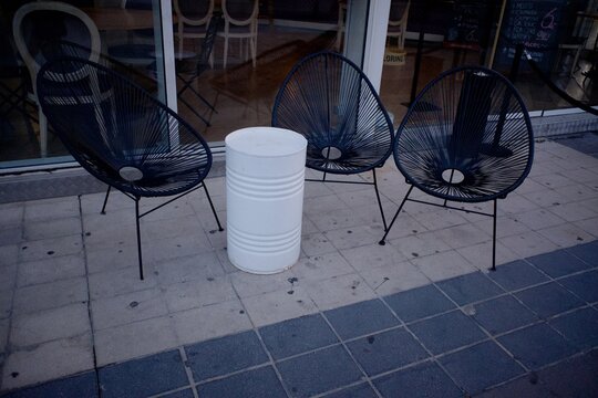 Mobiliario de restaurant.