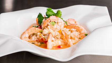 Arroz de Tamboril Com Gambas