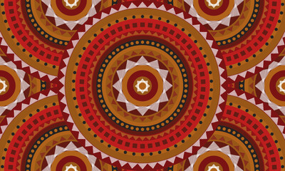 Abstract ornament background, seamless pattern	