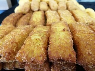 delicious potato and cheese croquant
