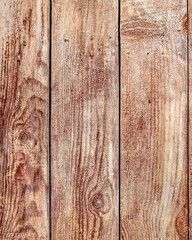 weathered wooden planks top view closeup, natural textured background