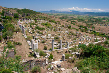 Fototapeta na wymiar The ancient city of Pergamum (Pergamon), Turkey.