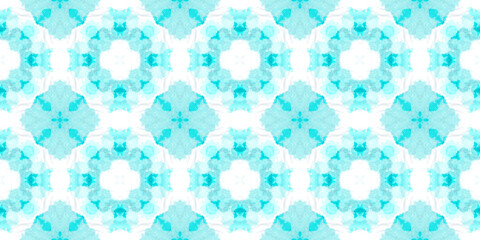Traditional Native Watercolor Ethnic Pattern. 