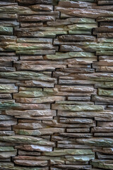 Background of modern decorative stone wall	