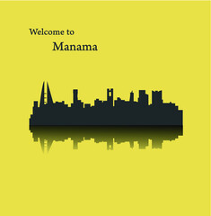 Obraz premium Manama, Bahrain