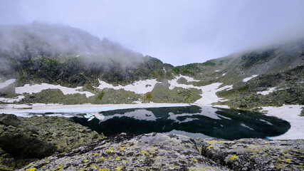 lake in the mountains