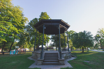 Music Pavilion at the Kalemegdan Park, Belgrade, Serbia