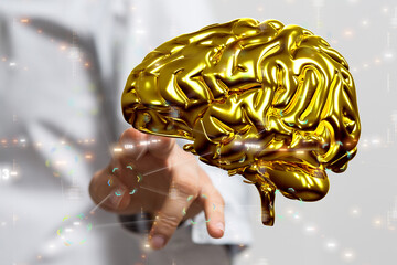 mind AI smart brain artificial system network digital
