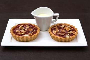 cup of milk  and cake