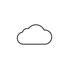 Fototapeta premium cloud, weather, sky vector illustration