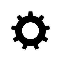 gear line icon. llustration for repair theme, doodle style