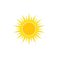 sun illustration logo