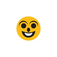 Emoticon template face