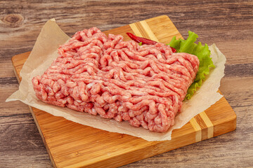 Minced meat - pork and beef