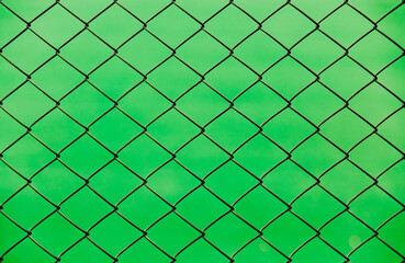 green fence
