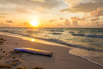 sunrise in caribbean beach © willymona
