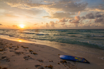 sunrise in caribbean beach © willymona