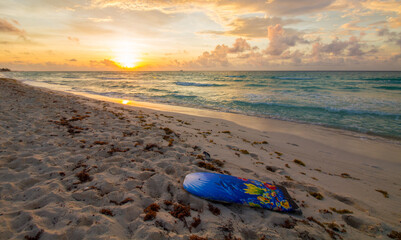 sunrise in caribbean beach © willymona