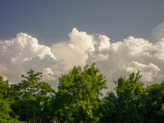clouds and sky