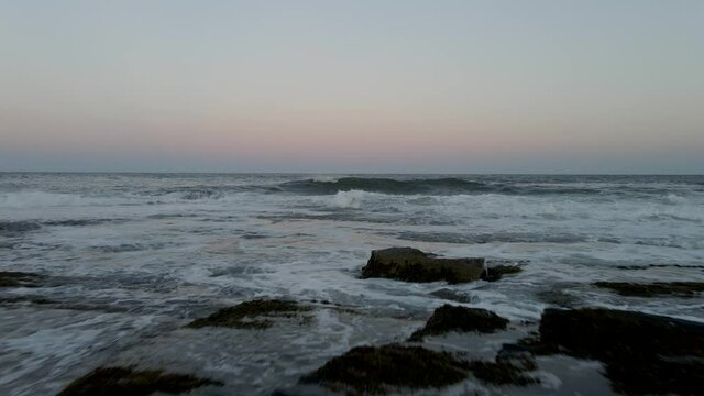 toching waves