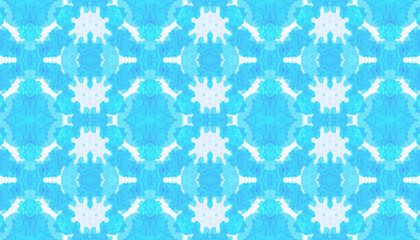 Watercolor Ikat Chevron Print. 