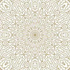 Oriental Seamless Vector Pattern - Repeating ornament for textile, wraping paper, fashion etc.