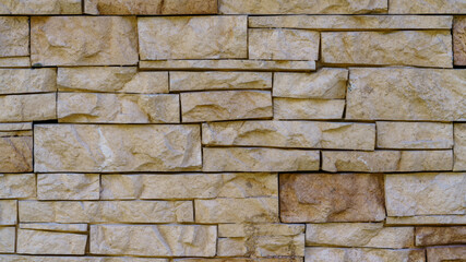 Background of brick stone wall texture. Close up image.