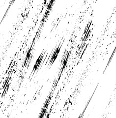 Vector brush sroke texture. Distressed uneven grunge background. Abstract distressed vector illustration. Overlay over any design to create interesting effect and depth. Black isolated on white. EPS10