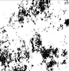 Obraz premium Rough black and white texture vector. Distressed overlay texture. Grunge background. Abstract textured effect. Vector Illustration. Black isolated on white background. EPS10