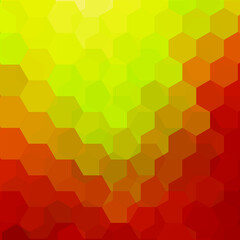 Abstract design hexagonal background. Clean and modern vector illustration.