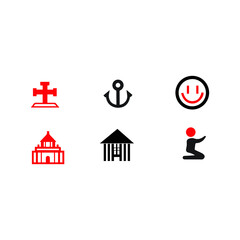 set of icons for web design