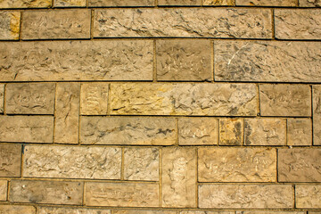 Blank,brick wall background,close up taken