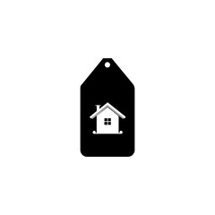 Real estate icon. Creative abstract real estate icon logo and business card template.