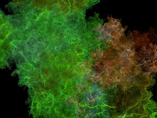 Imaginatory fractal background Image