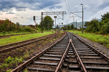 Fototapeta premium cross rail