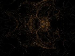 Imaginatory fractal background Image