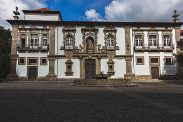 Views of the historic buildings of Guimarães, the birthplace of Portugal