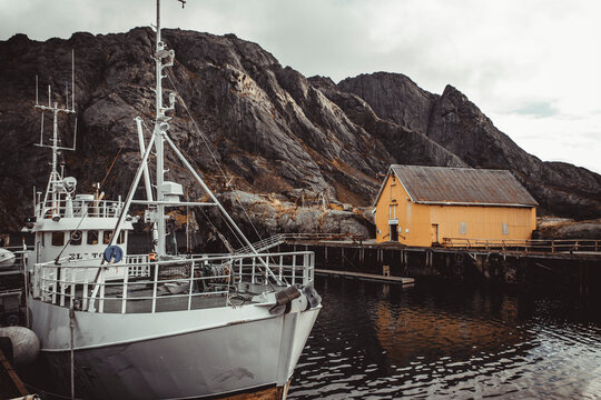 typical Norwegian stilt fishermen's huts