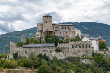 Obraz premium La basilique de Valère, Sion, Suisse