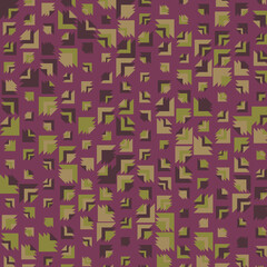 Abstract Color Halftone Dots generative art background illustration